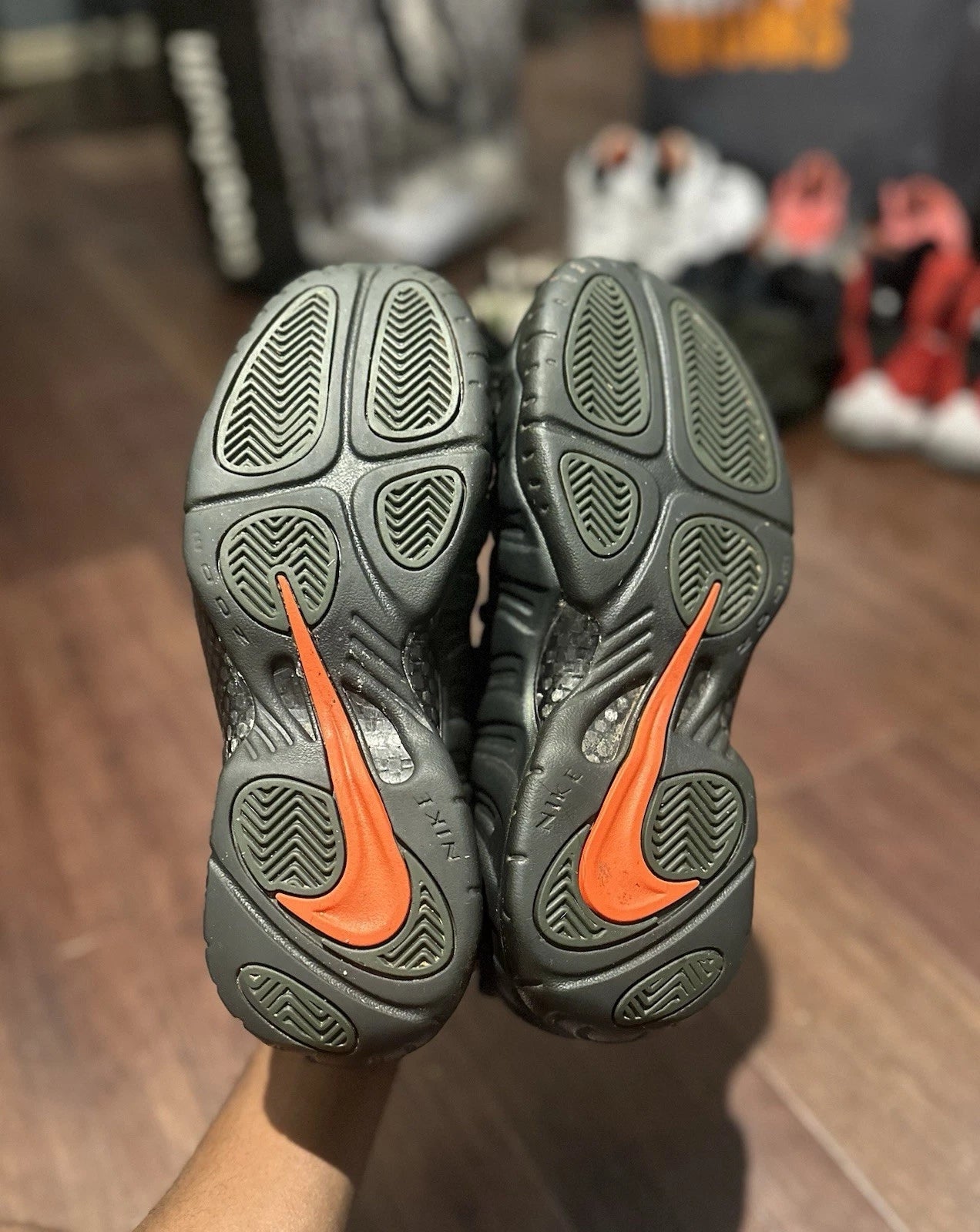 Nike Air Foamposite Pro Sequoia 2018 Size 8