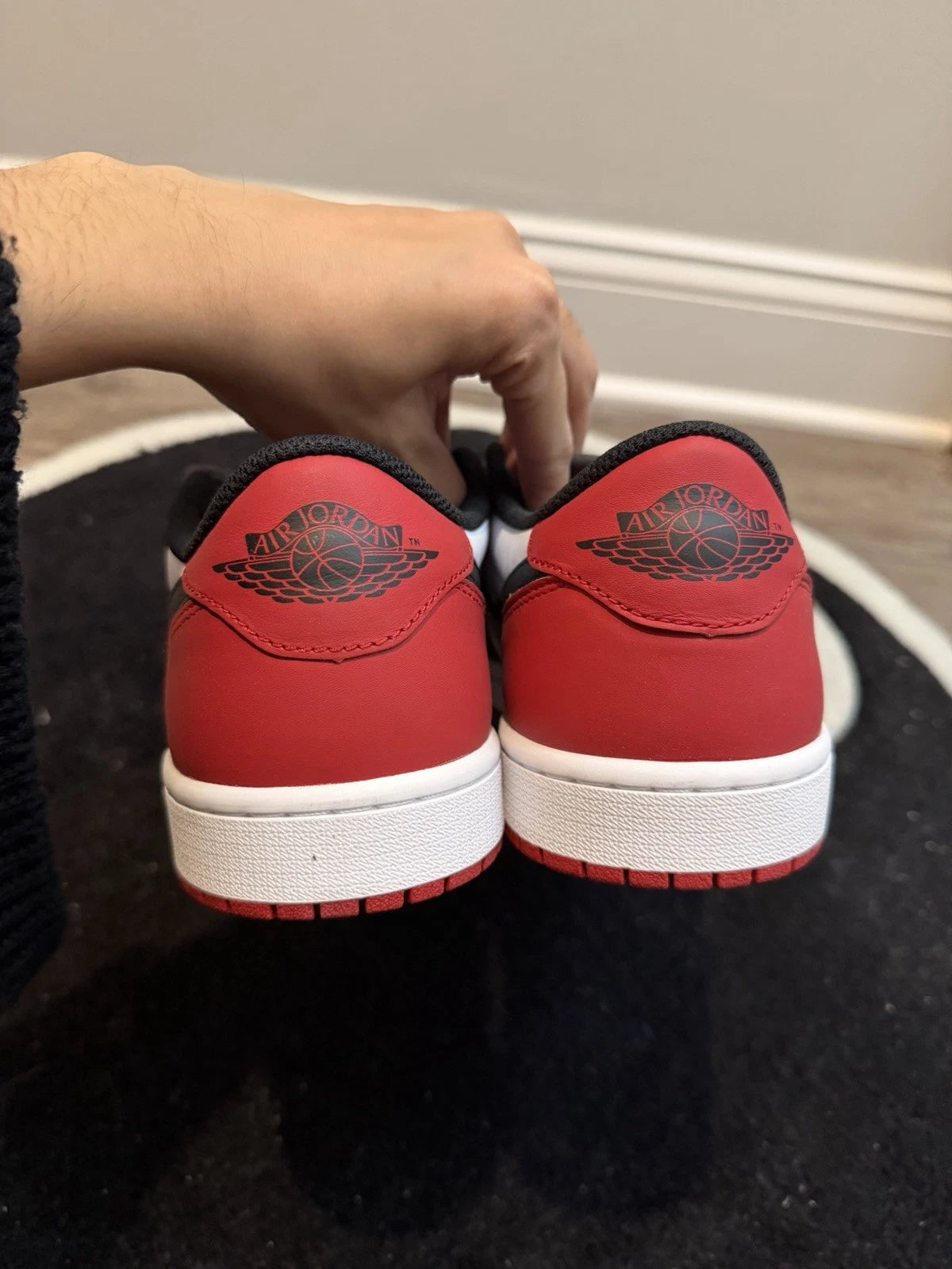 Air Jordan 1 Retro Low OG Black Toe