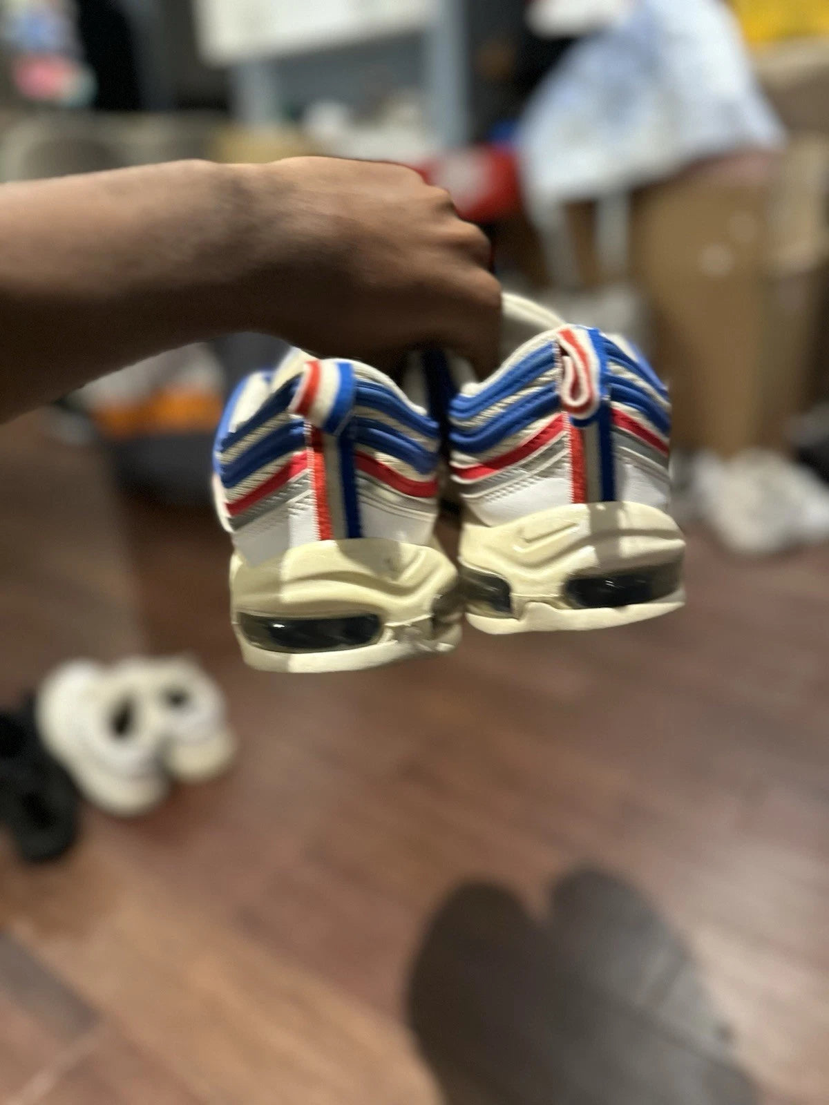 Nike Air Max 97 Royal/Metallic/Silver 2018 Size 11.5