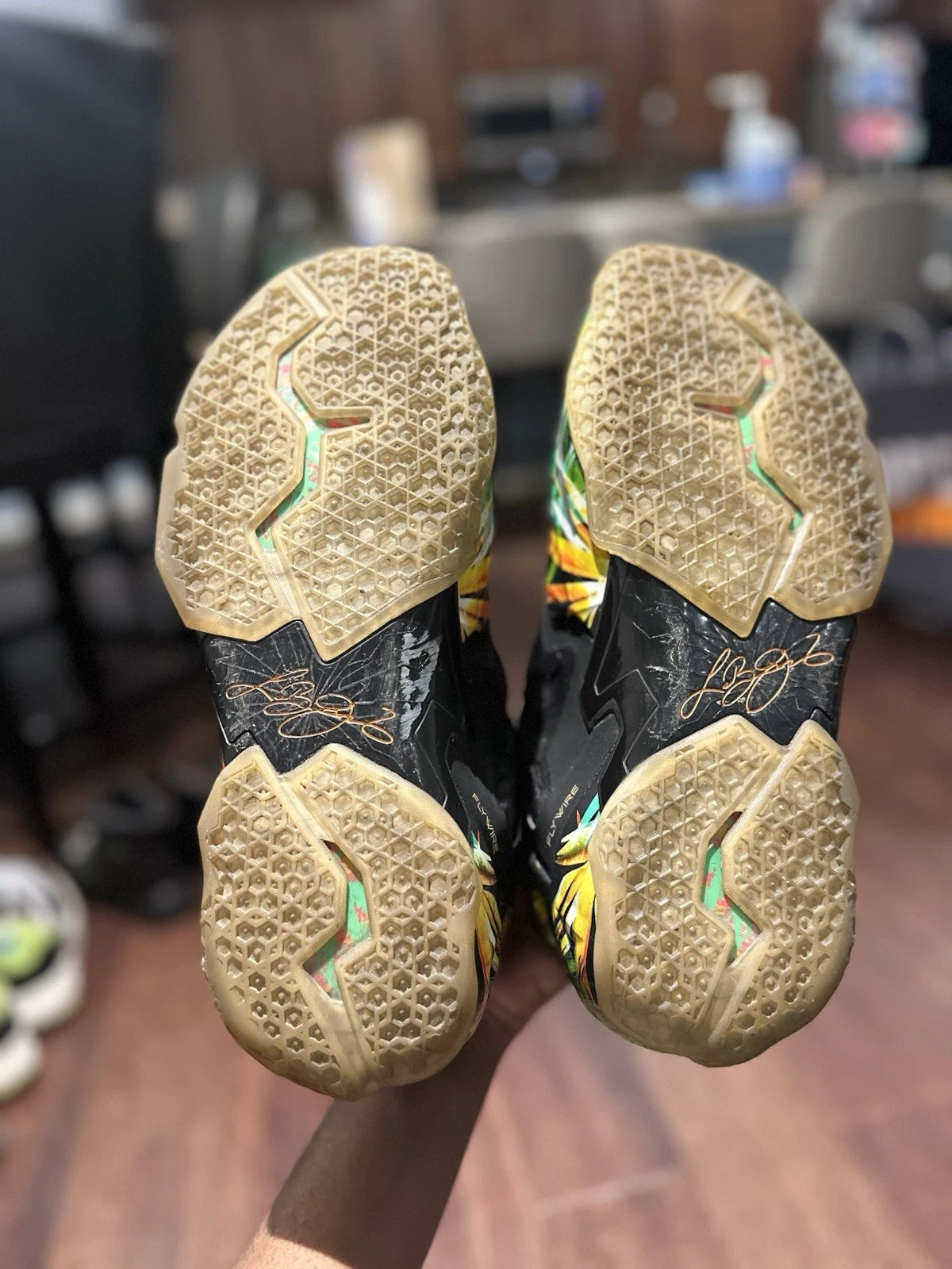 Nike LeBron 11 Everglades 2014 Size 12