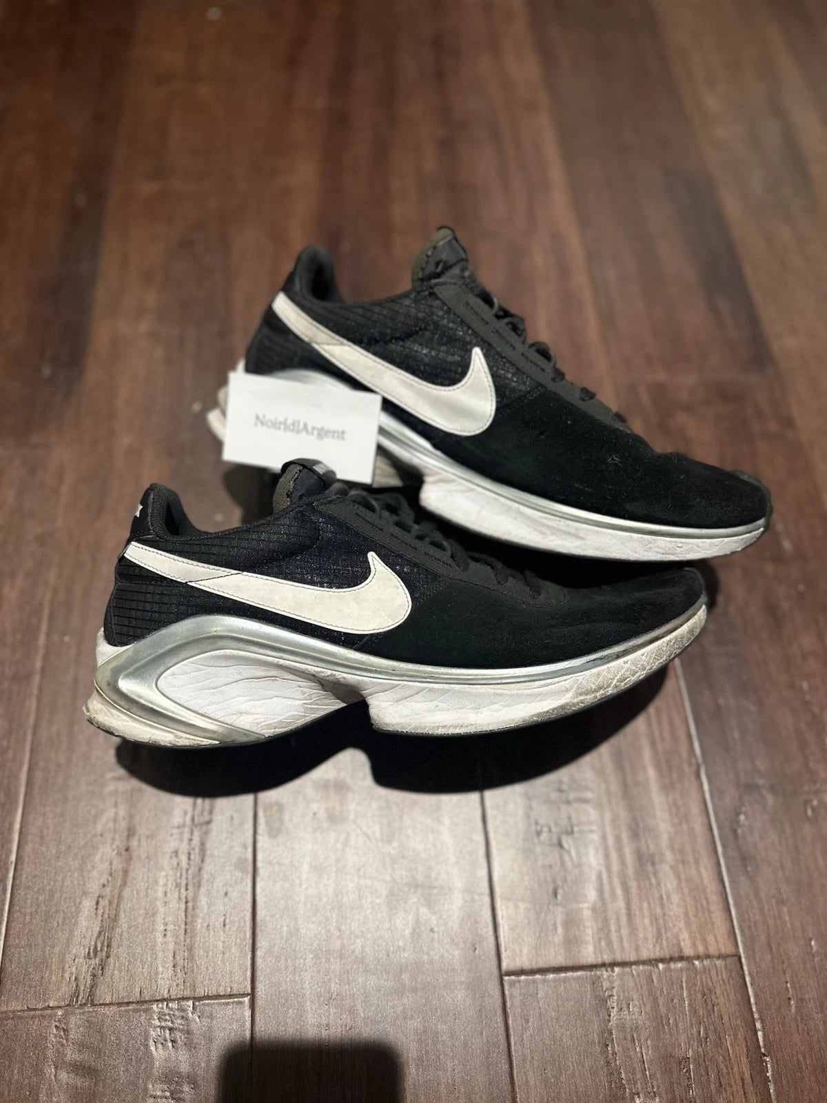 Nike D/MS/X Waffle Black White Size 14