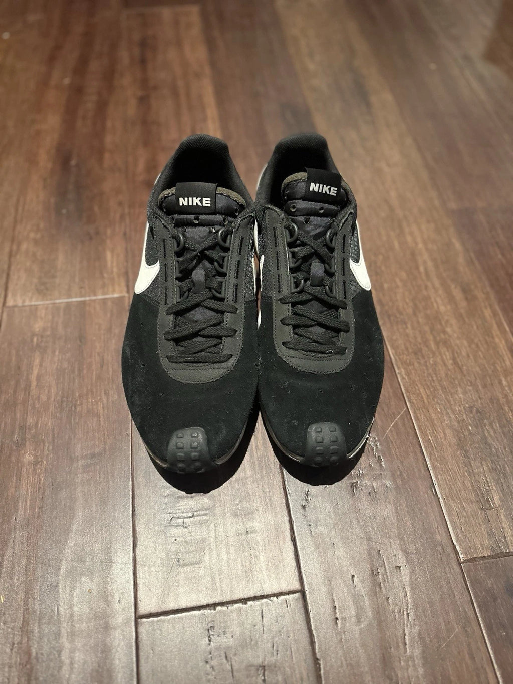 Nike D/MS/X Waffle Black White Size 14