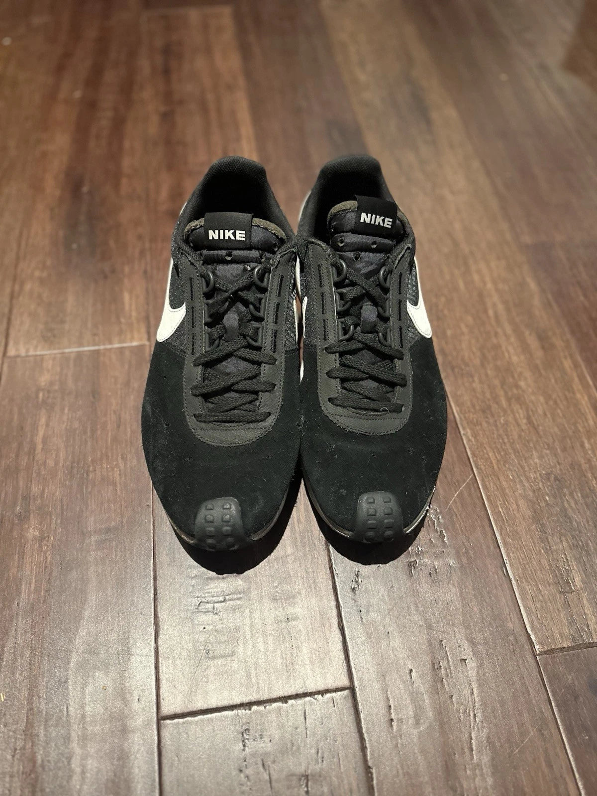 Nike D/MS/X Waffle Black White Size 14