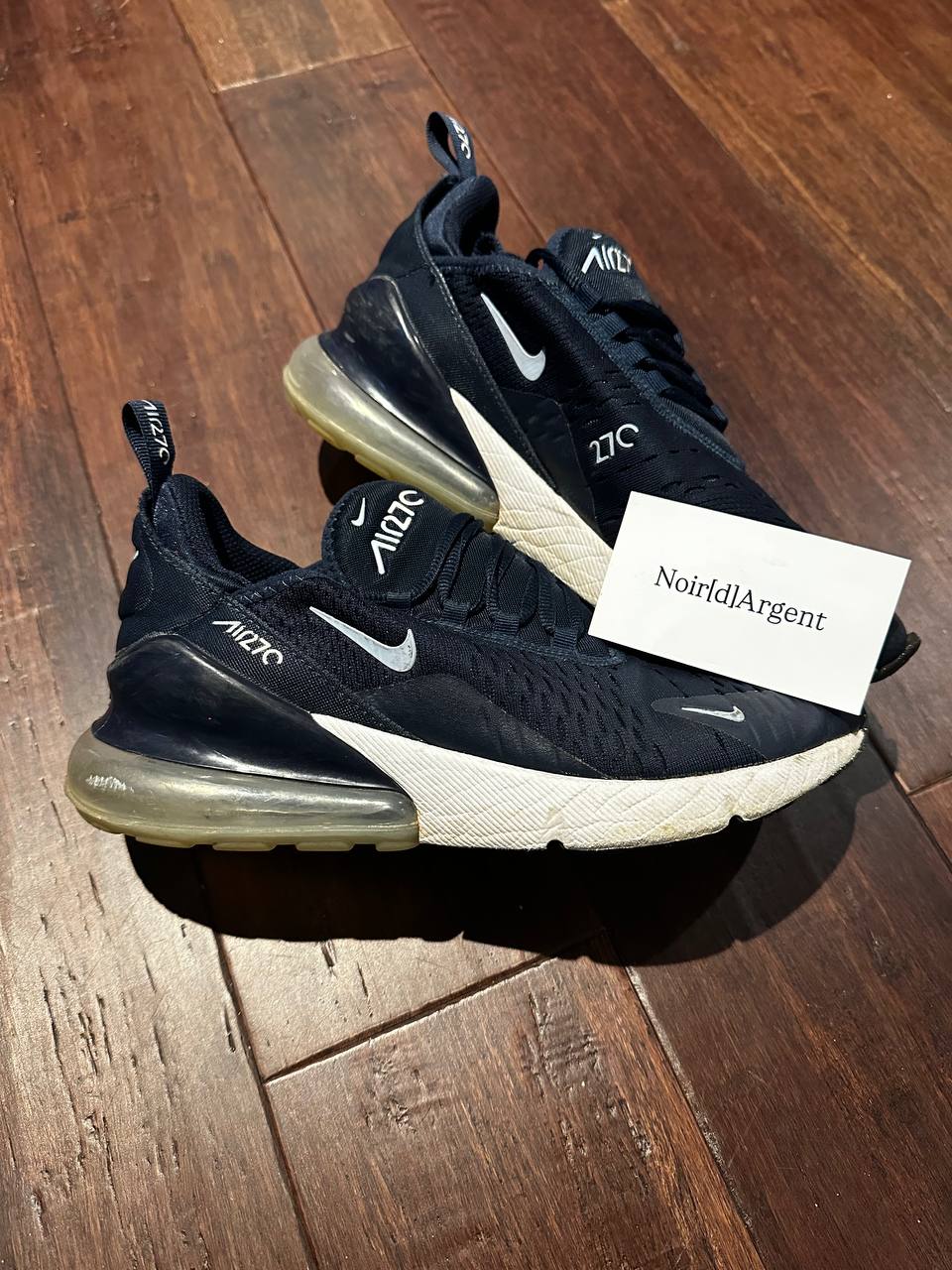 nike air max 270 obsidian white - 943345-407 - US 6