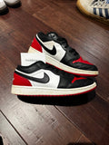 Jordan 1 Low Bred Toe - 553560-161 - US 5.5