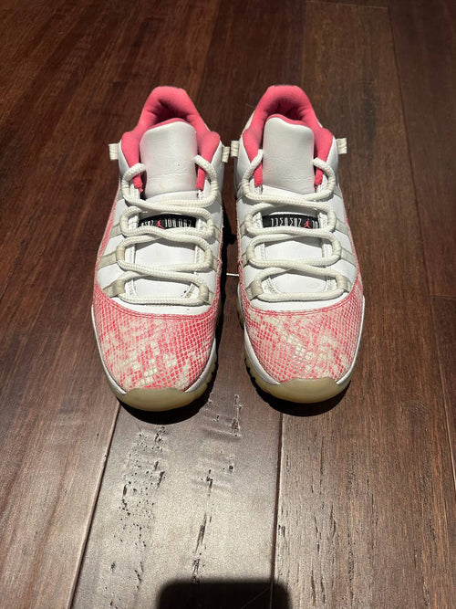 Jordan 11 Low Snakeskin Pink - AH7860-106 - US 10W