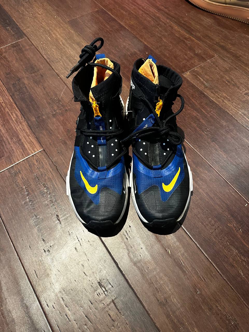 Nike Air Huarache Gripp black blue yellow - AO1730-006 - US 11