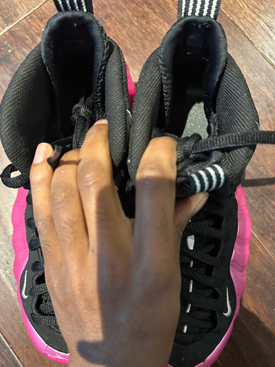 Nike Air Foamposite One Pearlized Pink - 314996-600 - US 6.5