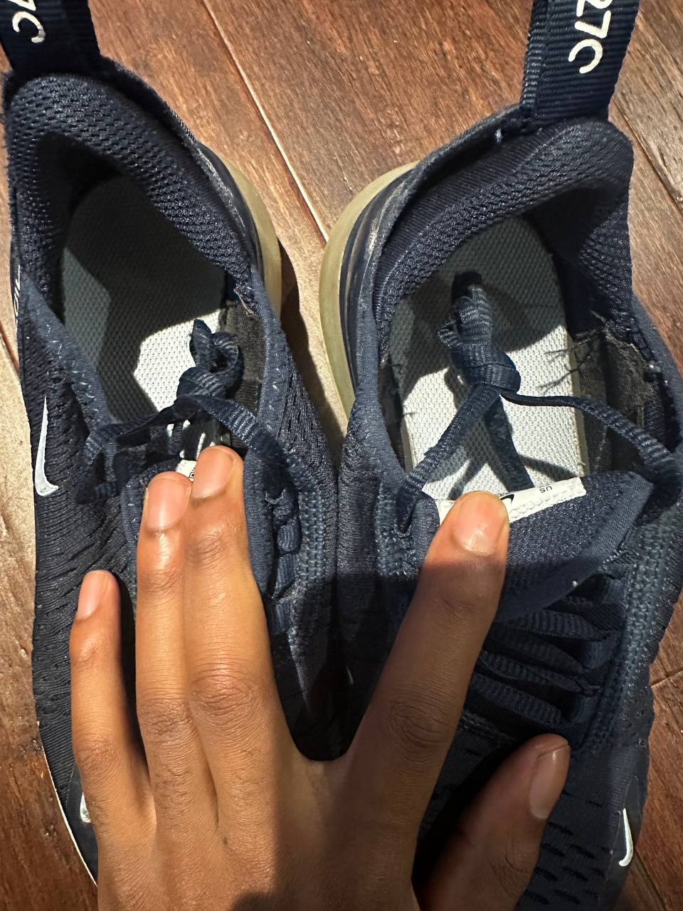 nike air max 270 obsidian white - 943345-407 - US 6