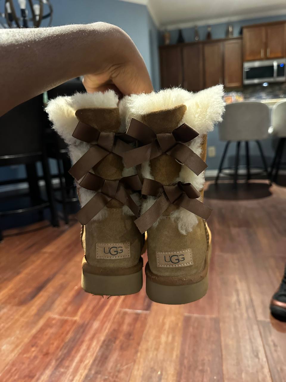 UGG Bailey Bow II Boot Chestnut (Women's) - 1016225-CHE - US 7W