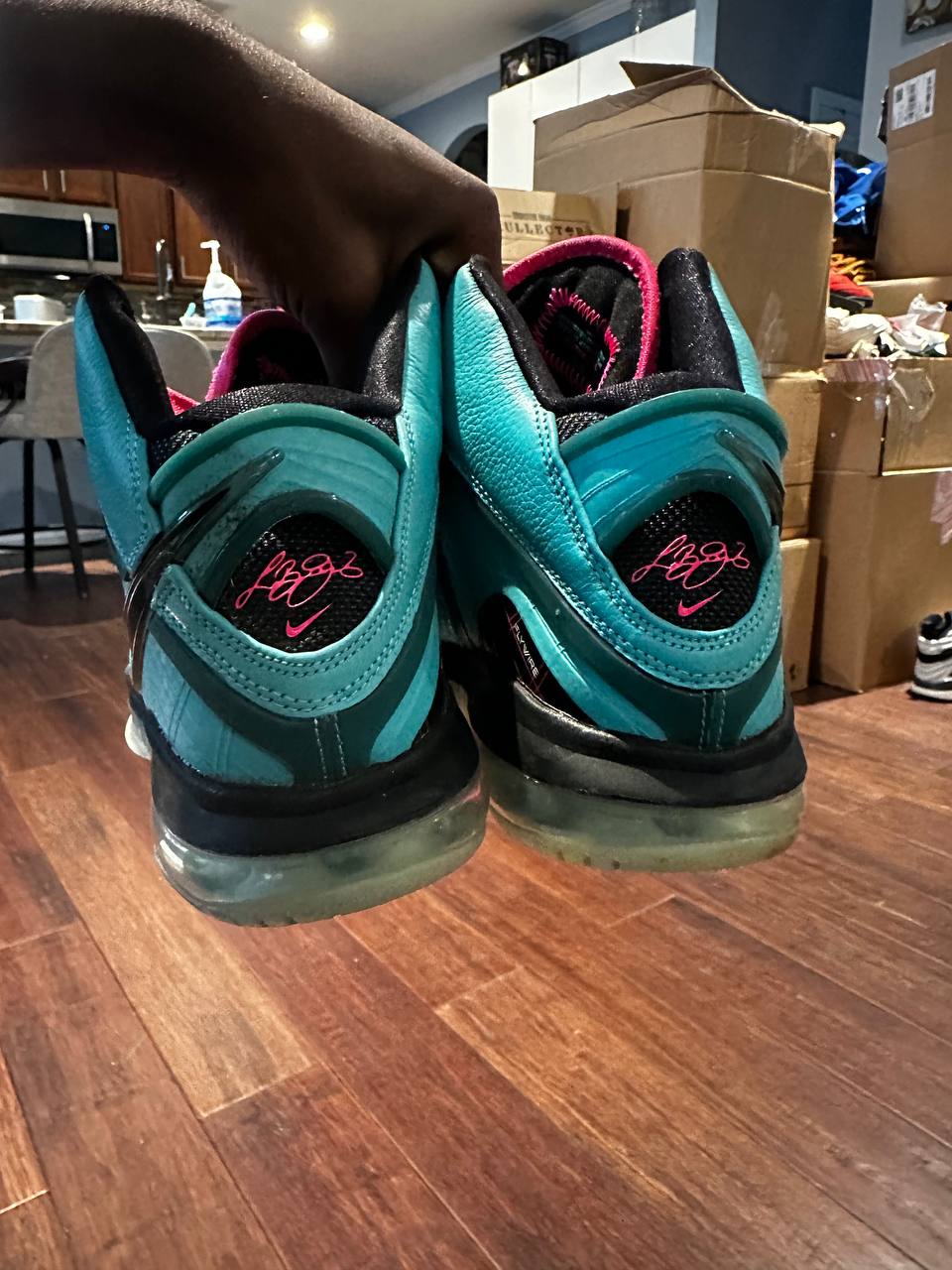 Nike Lebron 8 South Beach - CZ0328-400 - US 9