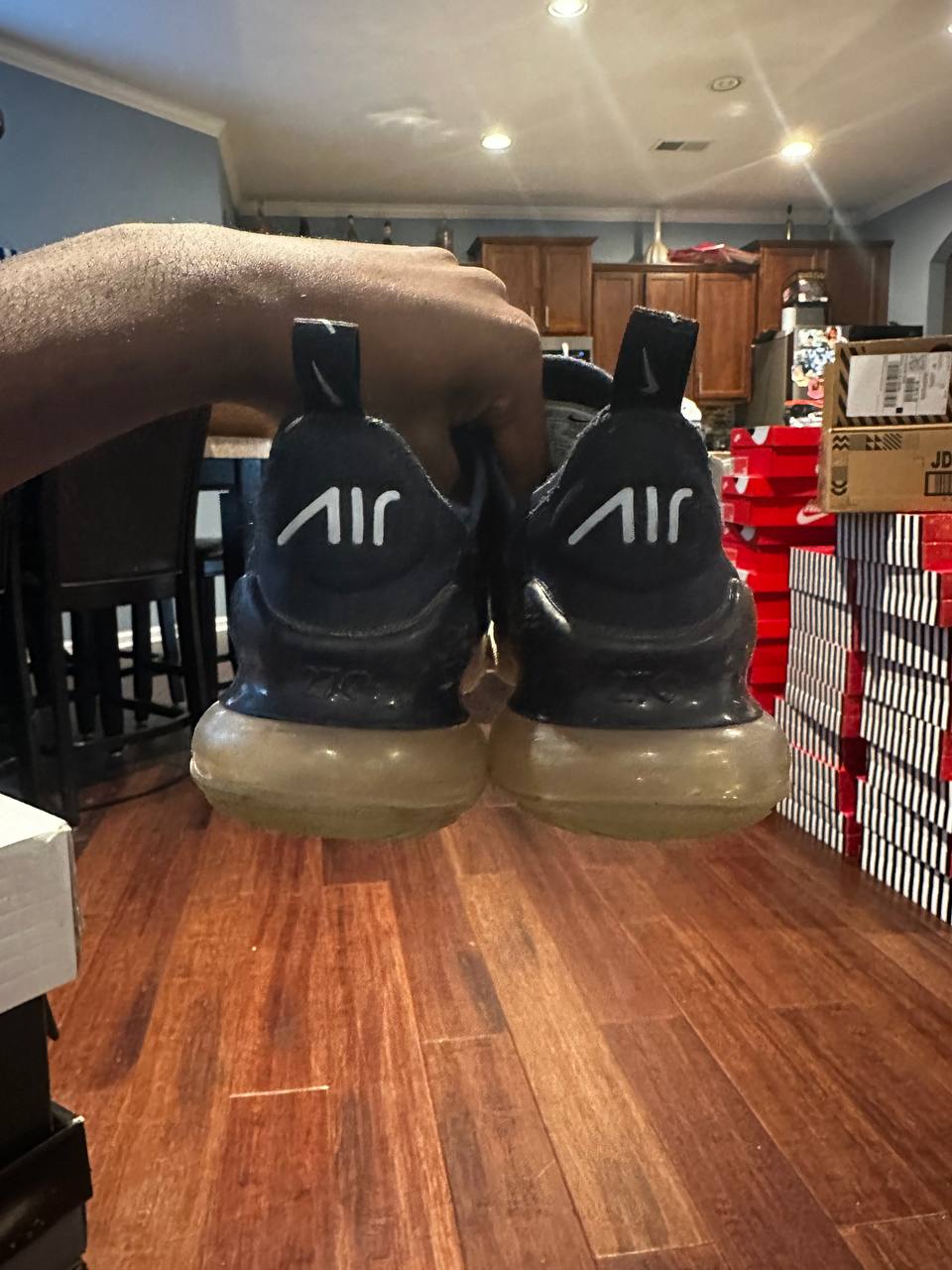 nike air max 270 obsidian white - 943345-407 - US 6